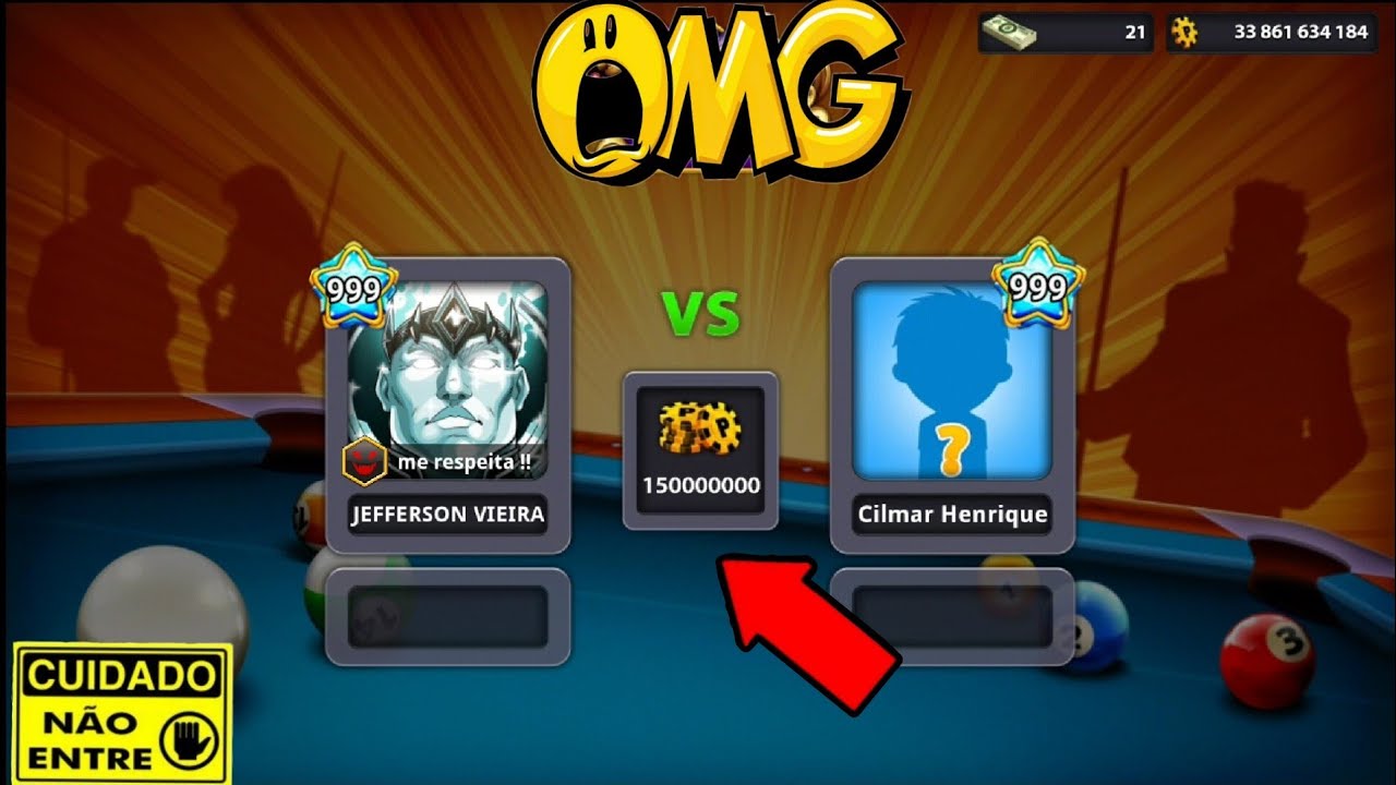 Joguei na Mesa dos PROFISSIONAIS a mais temida- 8 ball pool
