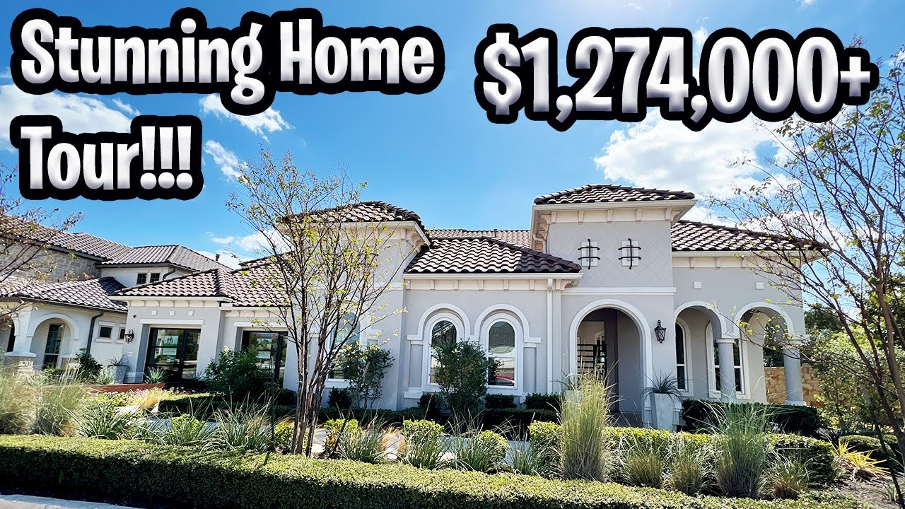Must SEE!! Gorgeous Luxury Home in Leander, Tx North of Austin I Toll Brothers Build I Full Tour