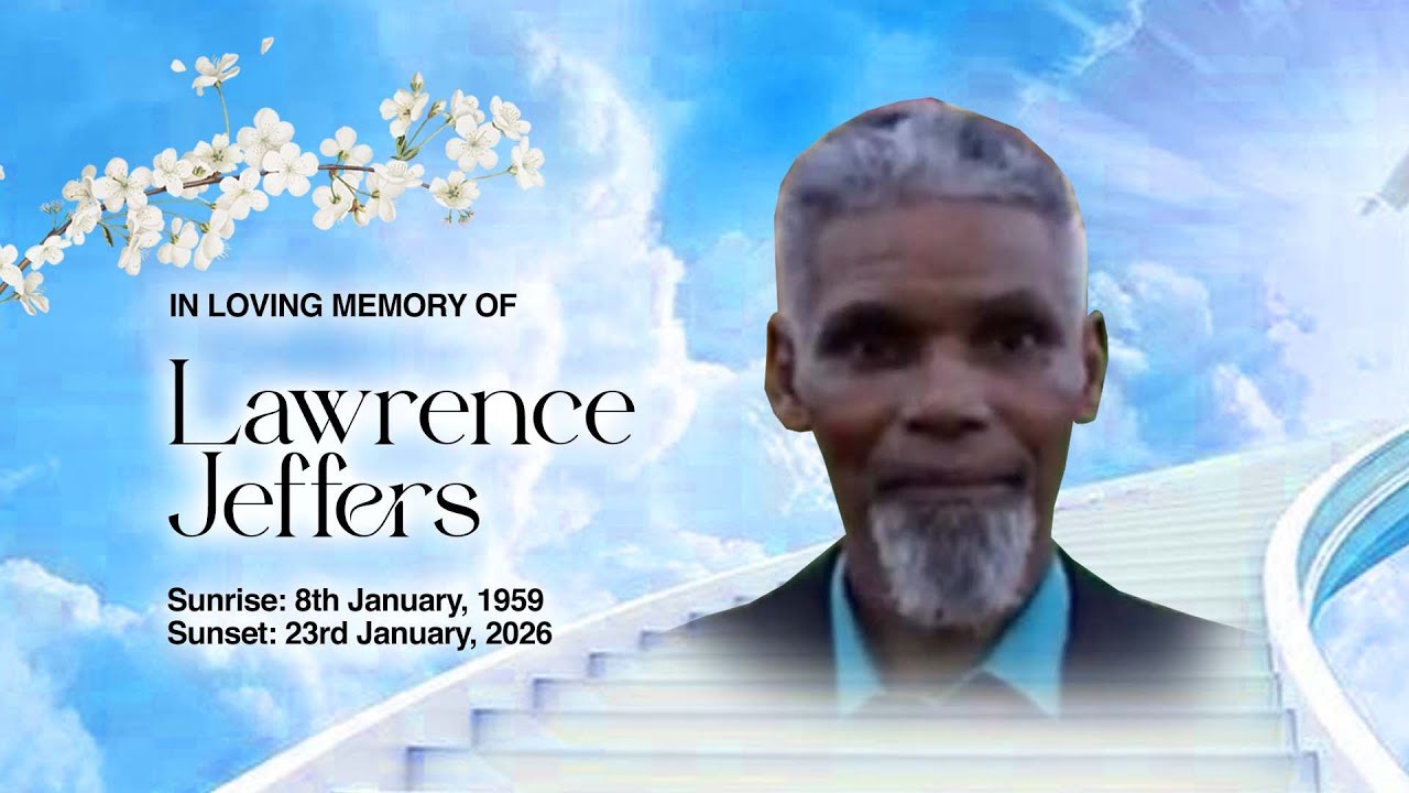 The Burial Service Of Lawrence Jeffers