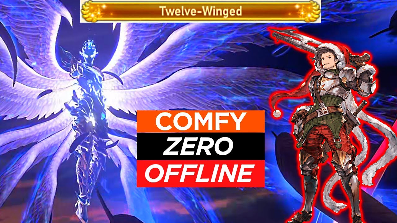 Lucilius Zero Offline - Chill 12 Winged Trophy (Rackam и AI за 5:58) | Granblue Fantasy: Relink