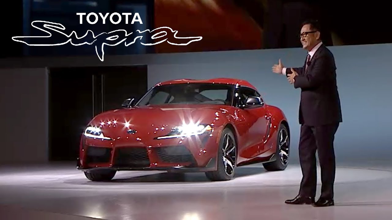 Toyota Supra World Premiere at the Detroit Auto Show