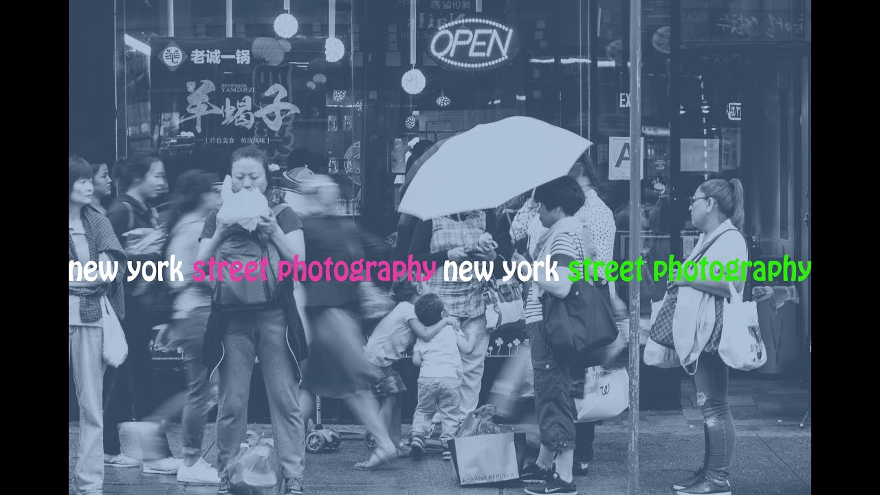 New York STREET PHOTOGRAPHY- Part 1-a retrospective (PhotoTALK)