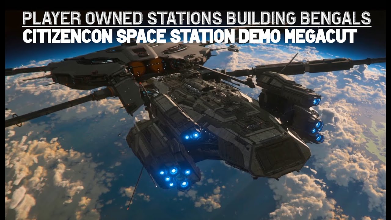 CitizenCon Player Space Station Supercut StarCitizen 4K