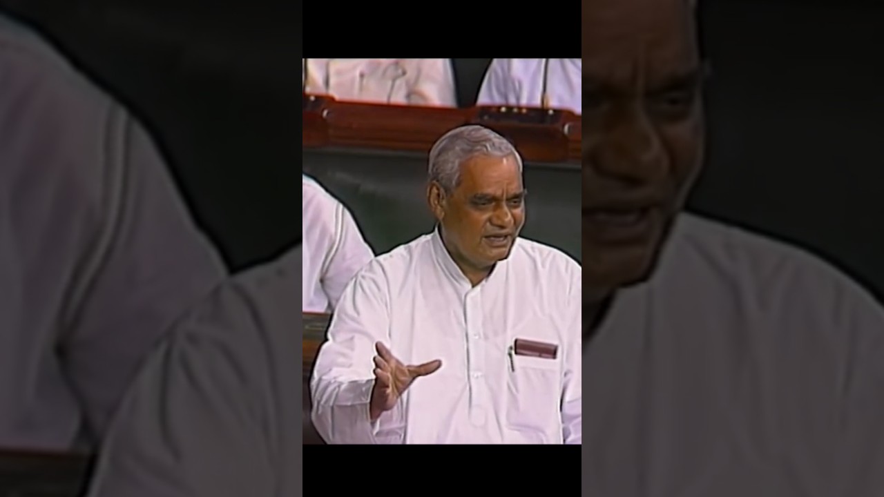 Atal Bihari Vajpayee Speaks on Rail Accidents.....!!!!