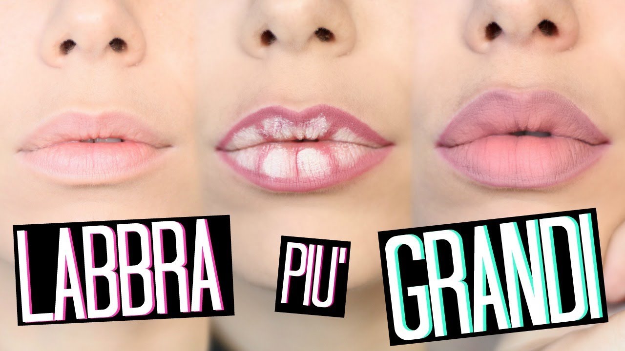 TRUCCHETTO LABBRA CARNOSE FAI DA TE | COME INGRANDIRE LE LABBRA CON IL LIP CONTOURING |Adriana Spink