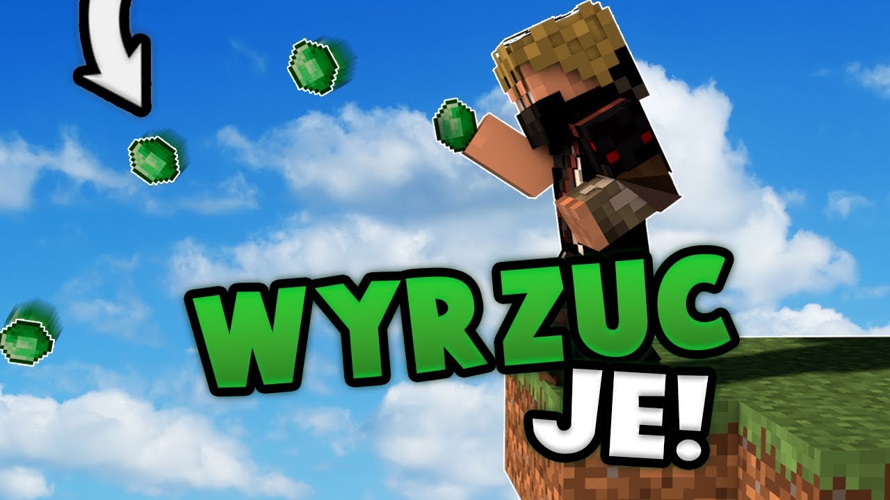 WYRZUĆ EMERALDY CHALLENGE! - BED WARS #44 /w Mardey