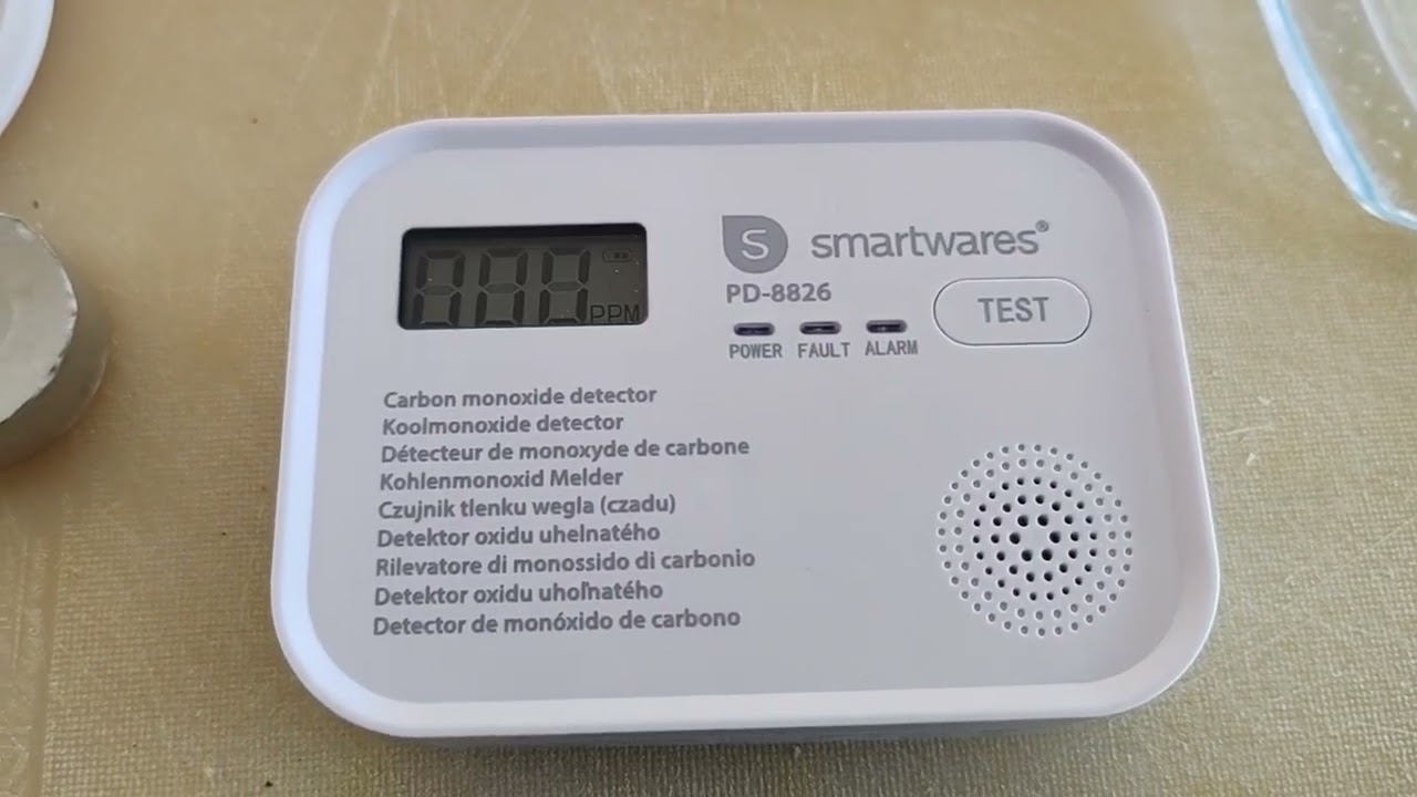 D&eacute;tecteur de CO Smartwares