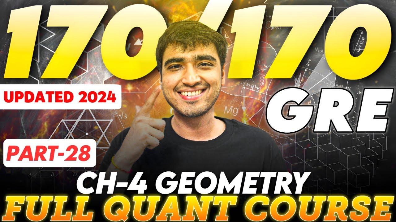 Ch:4 Pt-28 | GRE Test & GMAT 2024 Prep | Real GRE Exam Questions for a Perfect 170 in GRE Quant