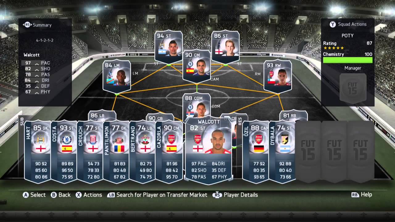 How To Snipe Up Extinct Players Fifa 15 Ultimate Team!!!!!!!!!! The Walcott Experiment
