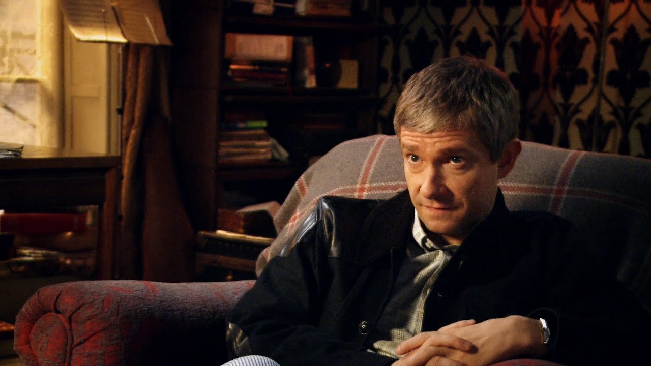 Martin Freeman & Amanda Abbington discuss working together - Sherlock: Series 3 Episode 2 - BBC