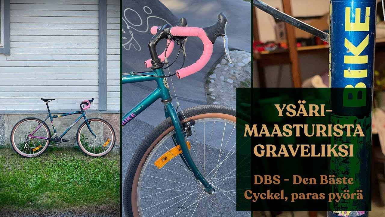 Ysärimaasturista gravel-pyörä - DBS, Den bäste Sykkel, Eli Paras pyörä