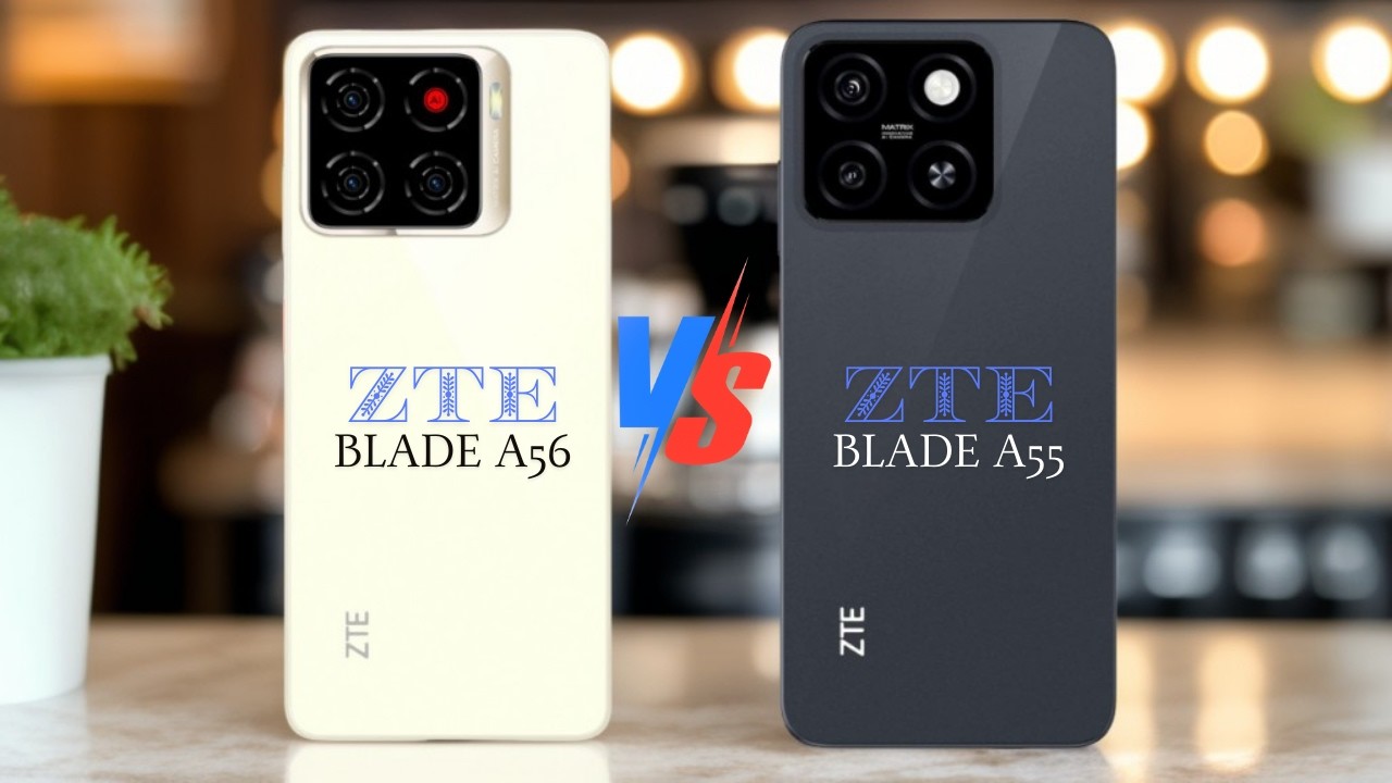 ZTE BLADE A56 VS ZTE BLADE A55 😎 FULL COMPARACION