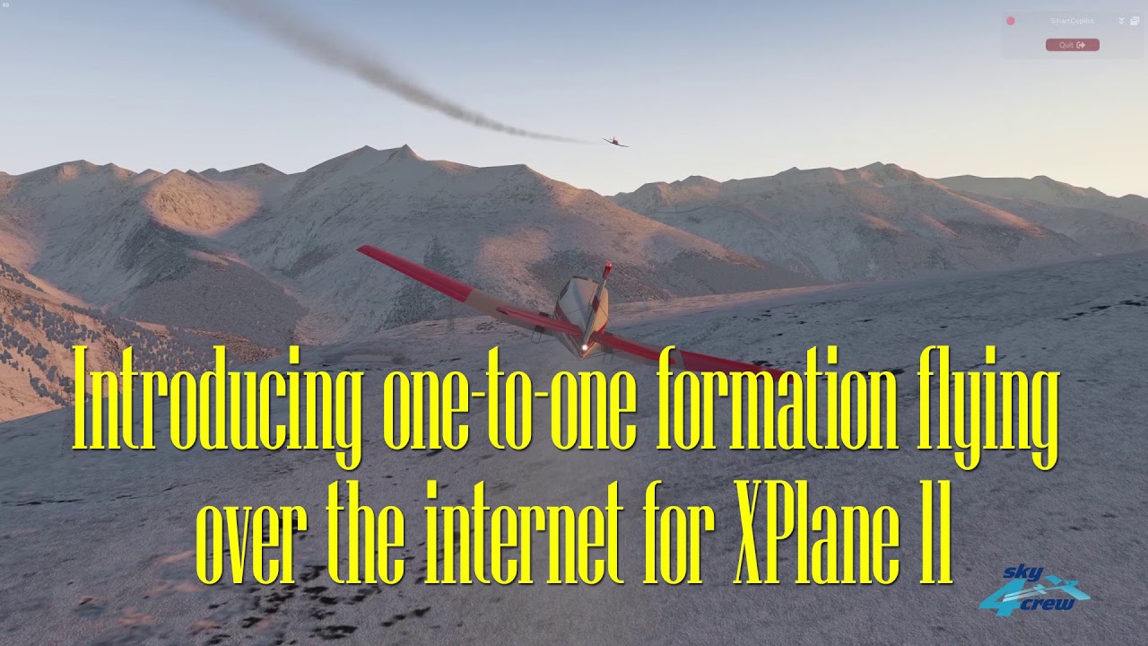 SmartFlying: Formation Flight for XPlane11 using SmartCopilot.