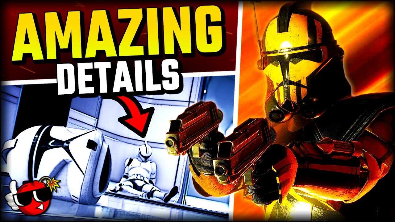 10 RARE and UNIQUE Details - Star Wars Battlefront 2