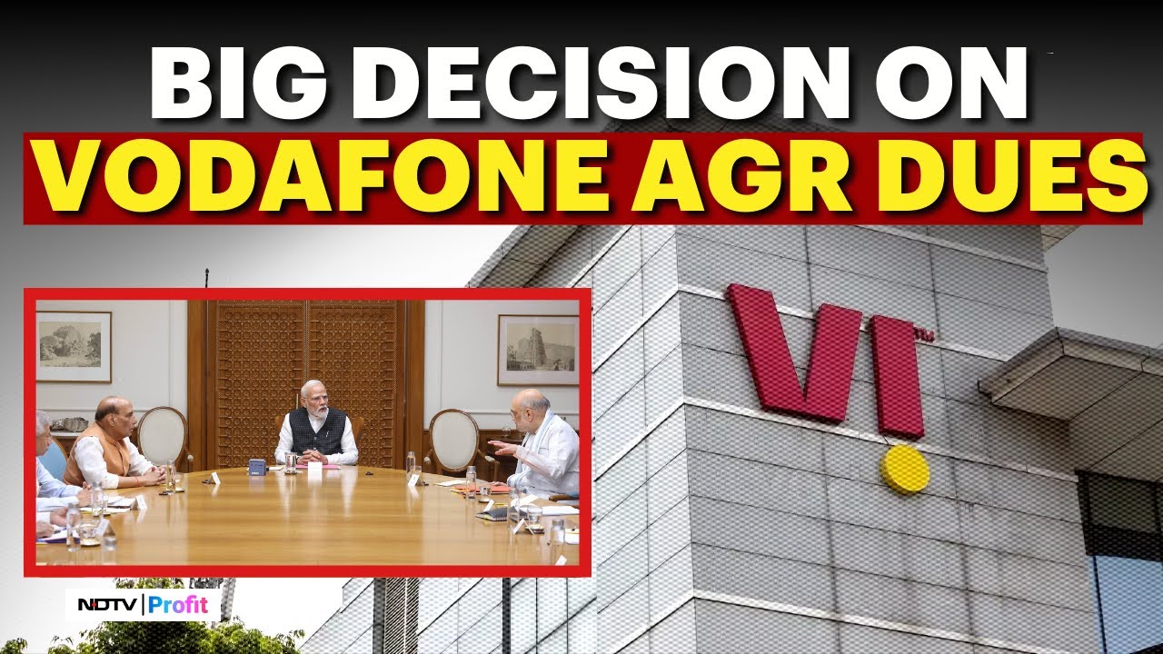 Govt Approves Relief Package For Vodafone Idea | Vodafone Idea AGR News