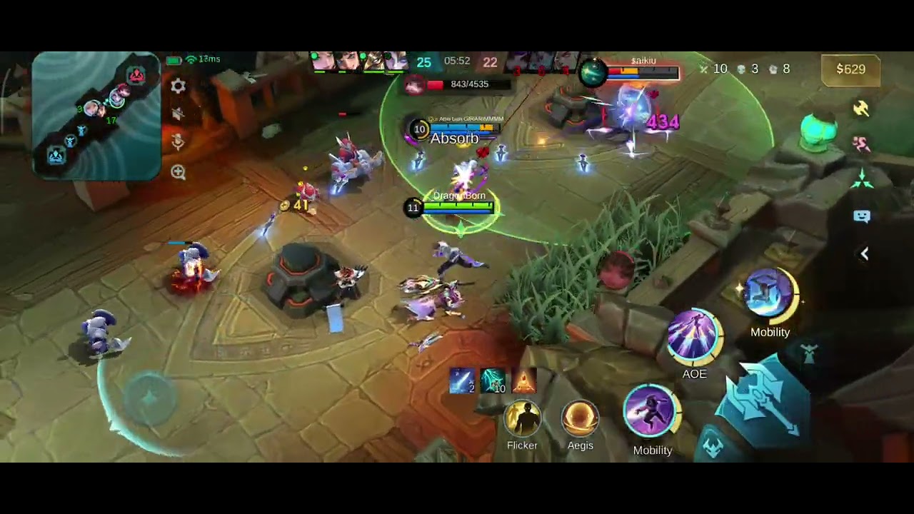 GUSION is OP in Brawl, MVP Gameplay 
