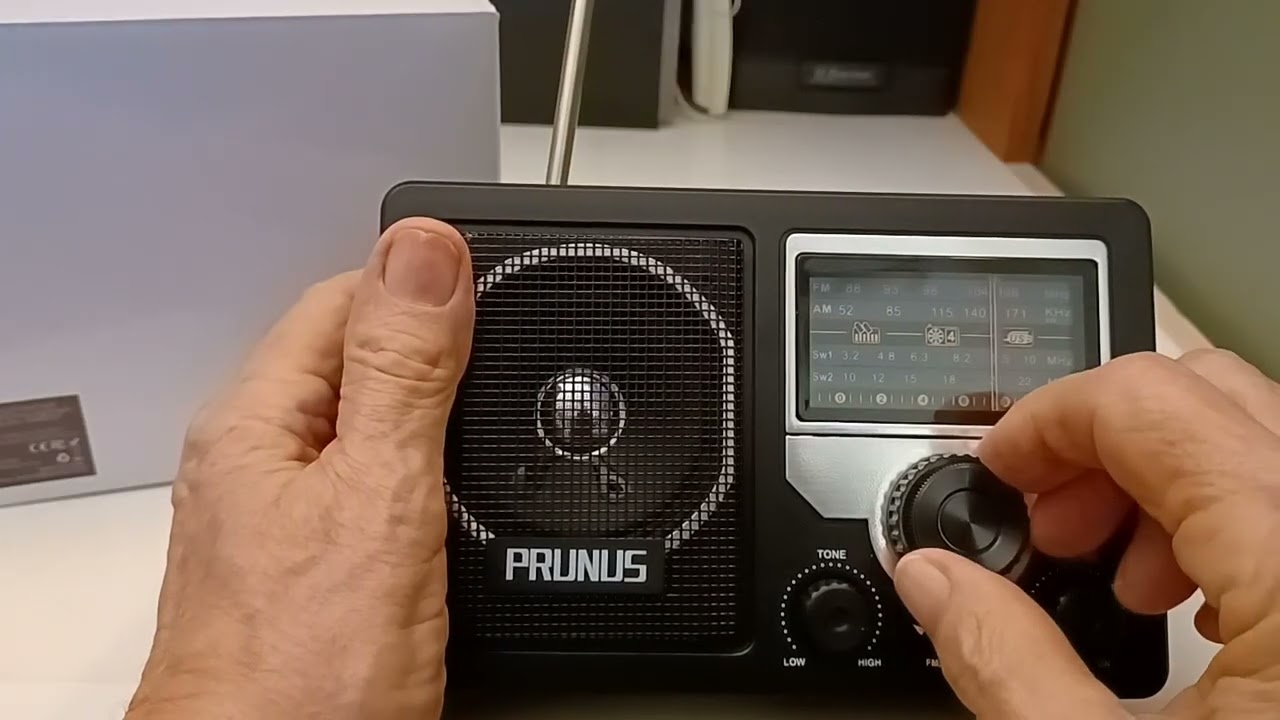 TRRS #2618 - Новейший радиоприемник PRUNUS AM/FM/SW/BT/MP3 - J-81S