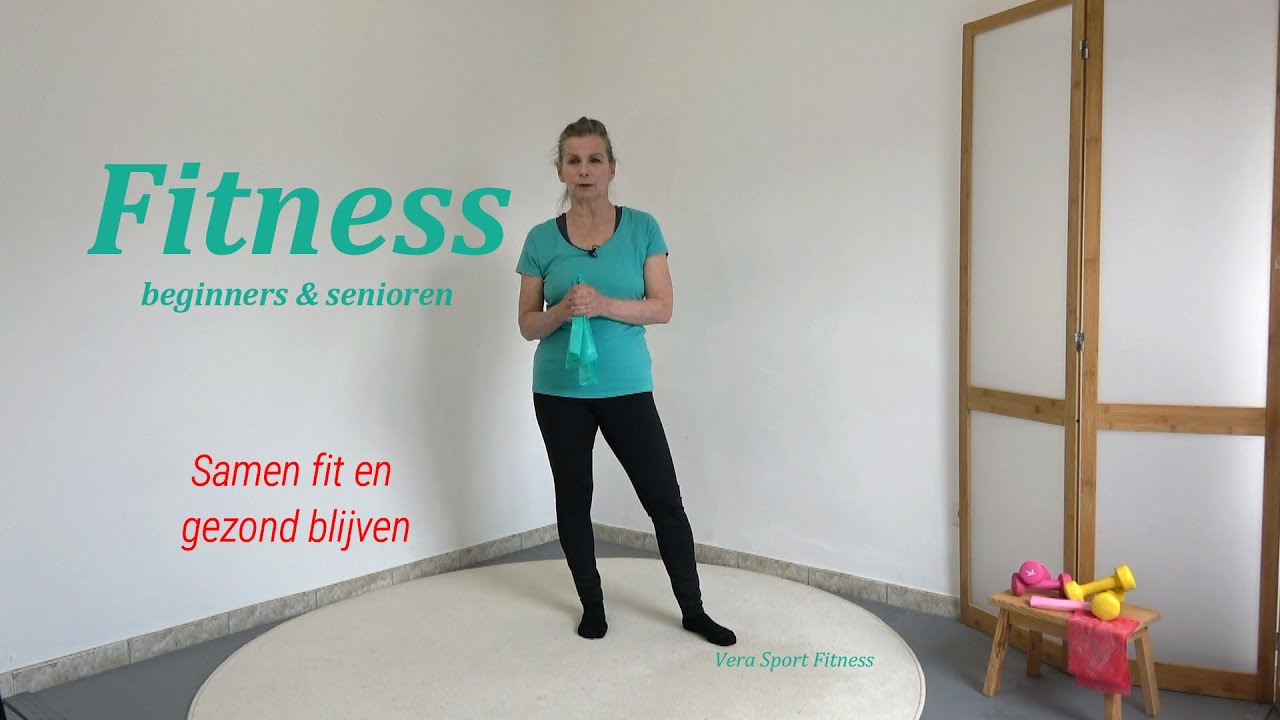 Fitness training | Spieren opbouwen na je 50e | oefeningen met weerstand (halters of elastiek)