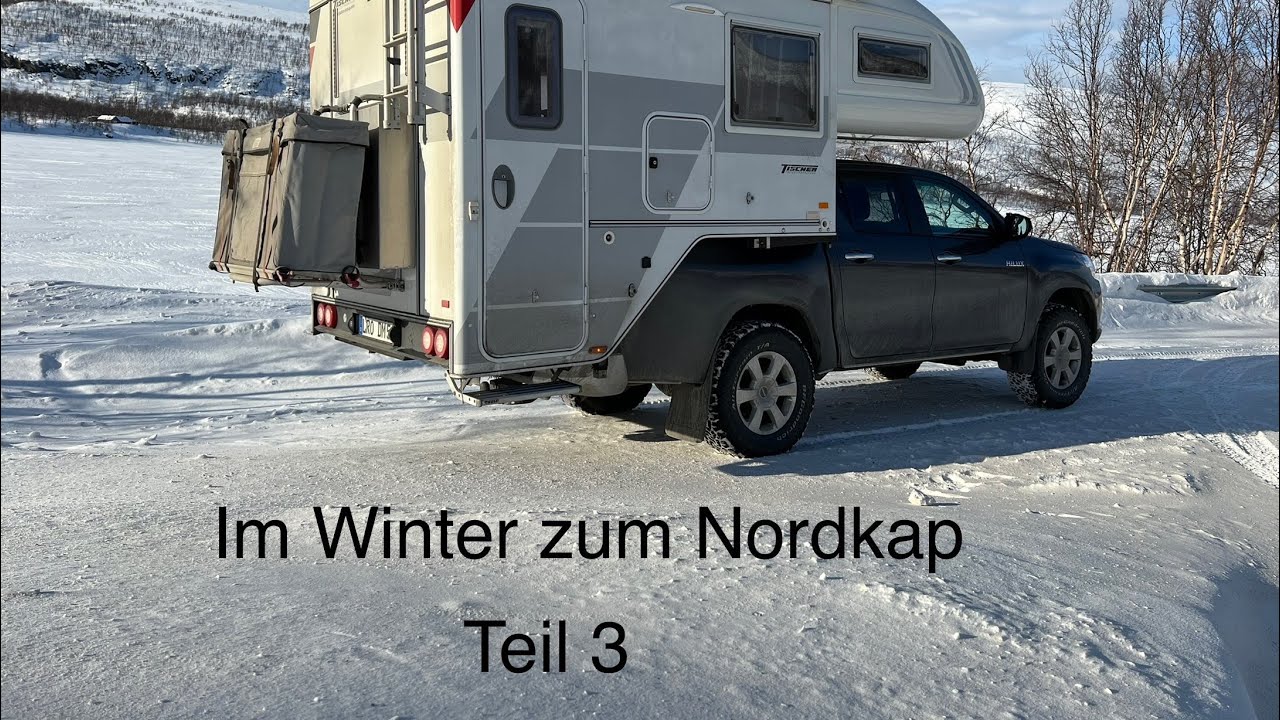 Mit der Tischer Kabine vom Nordkap über Hammerfest nach Tromsö￼￼