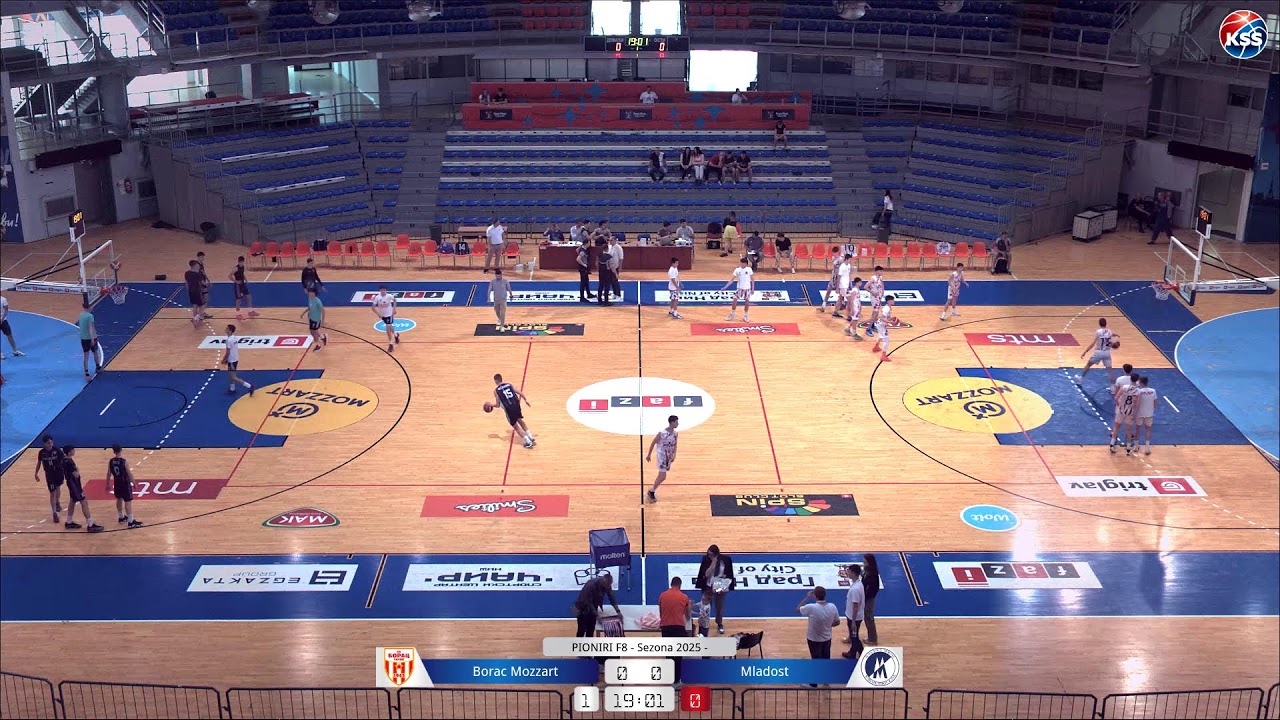 PIONIRI F8 Borac Mozzart - Mladost