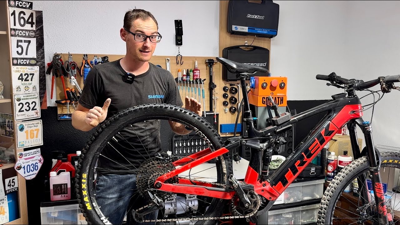 Bicicleta TREK RAIL GEN 2 GX con ruidos 🔈