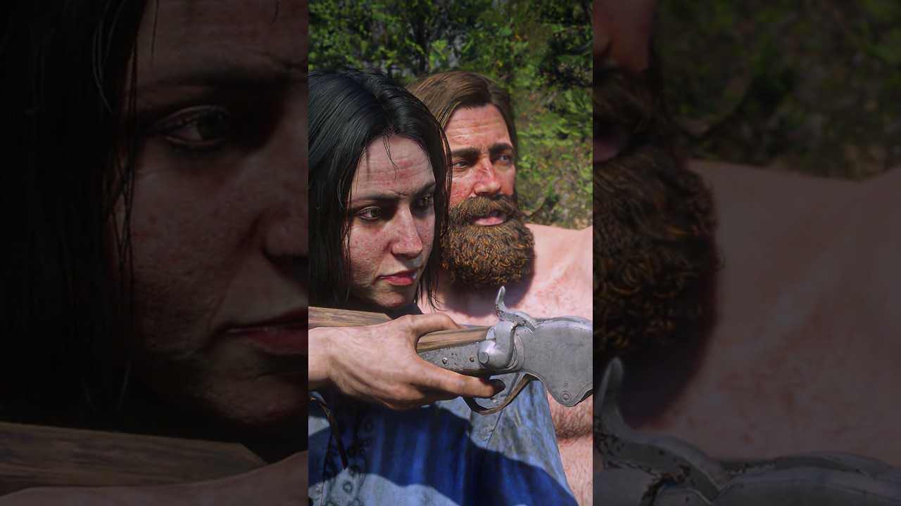 Что произойдёт, если мы никогда не поможем вдове в RDR2? #fyp #rdr2