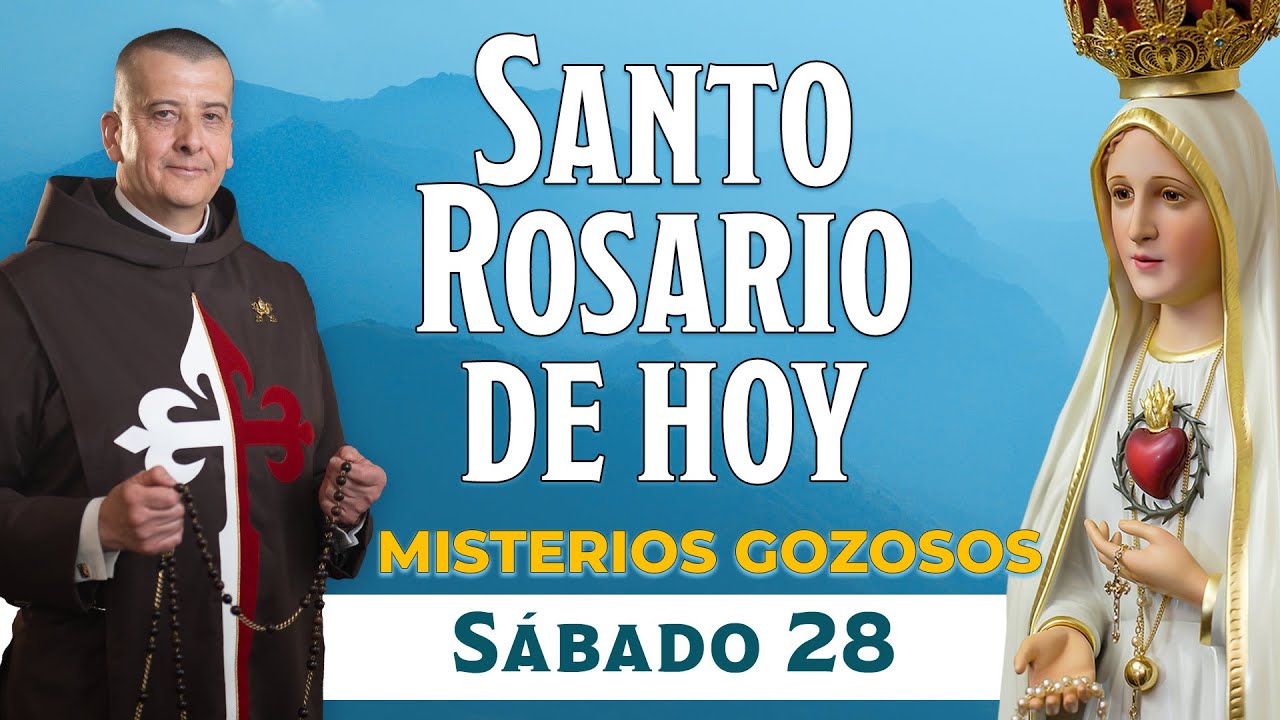 Santo Rosario de Hoy Sábado 28 de Junio 2025🌹I Misterios Gozosos #rosariohoy