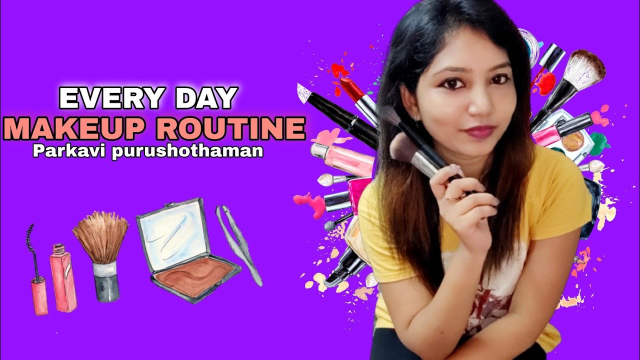 Daily 5 Mins Makeup Routine / Quick and Easy Makeup Tutorial in tamil / Simple Office Makeup.