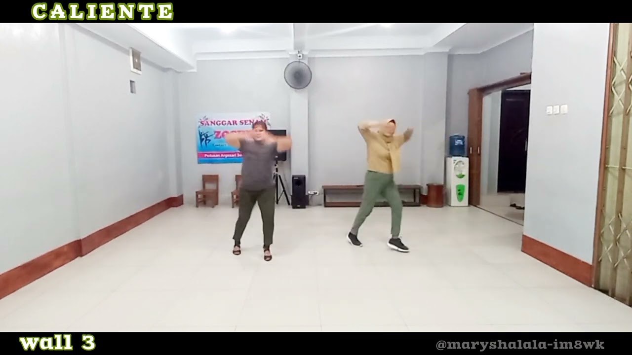 CALIENTE / Line dance / choreo Elia Lelin & Roosamekto Mamek ( INA) January 2026
