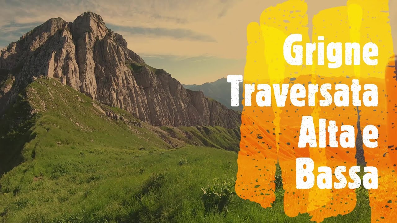 gruppo delle Grigne, Traversata alta+Traversata bassa - GoPro video