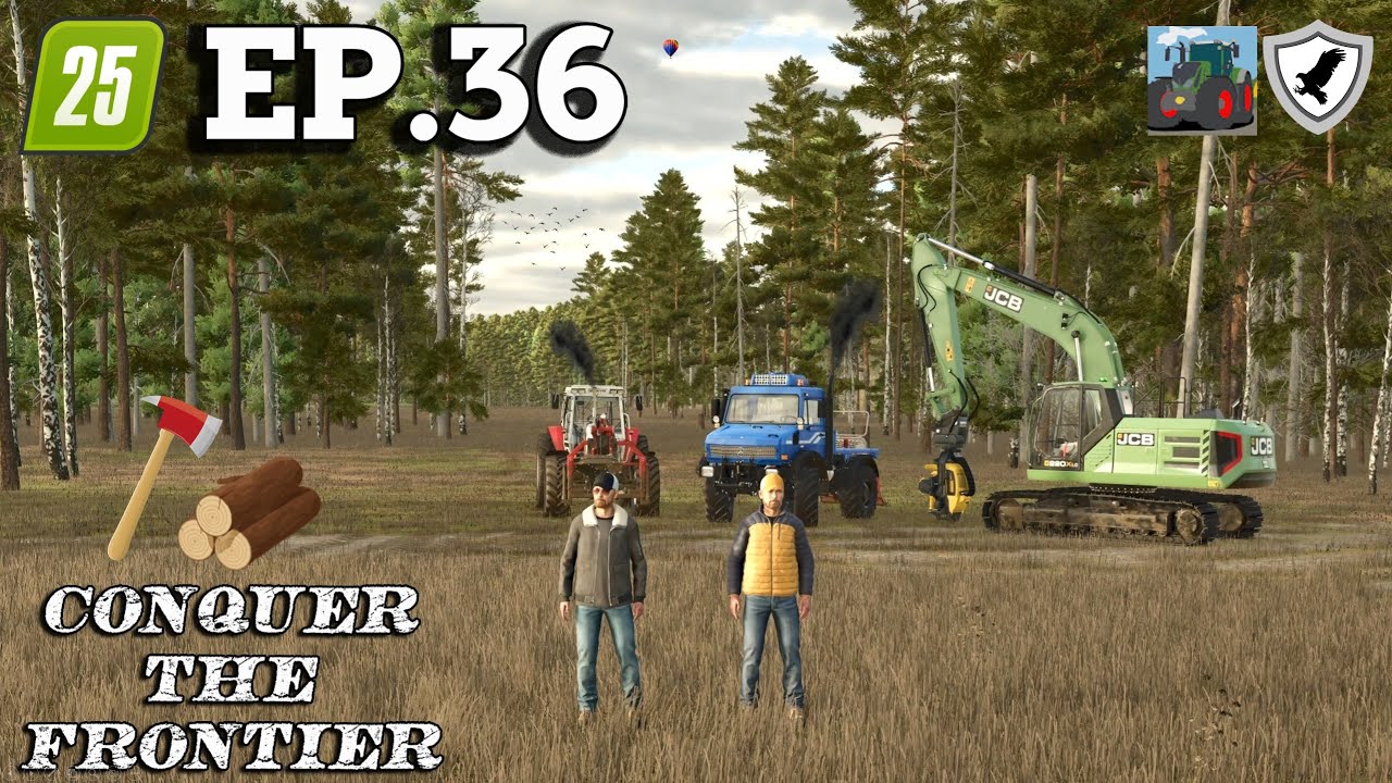 BACK TO THE FOREST | FS25 Co-Op Survival | New Frontier Ep. 36