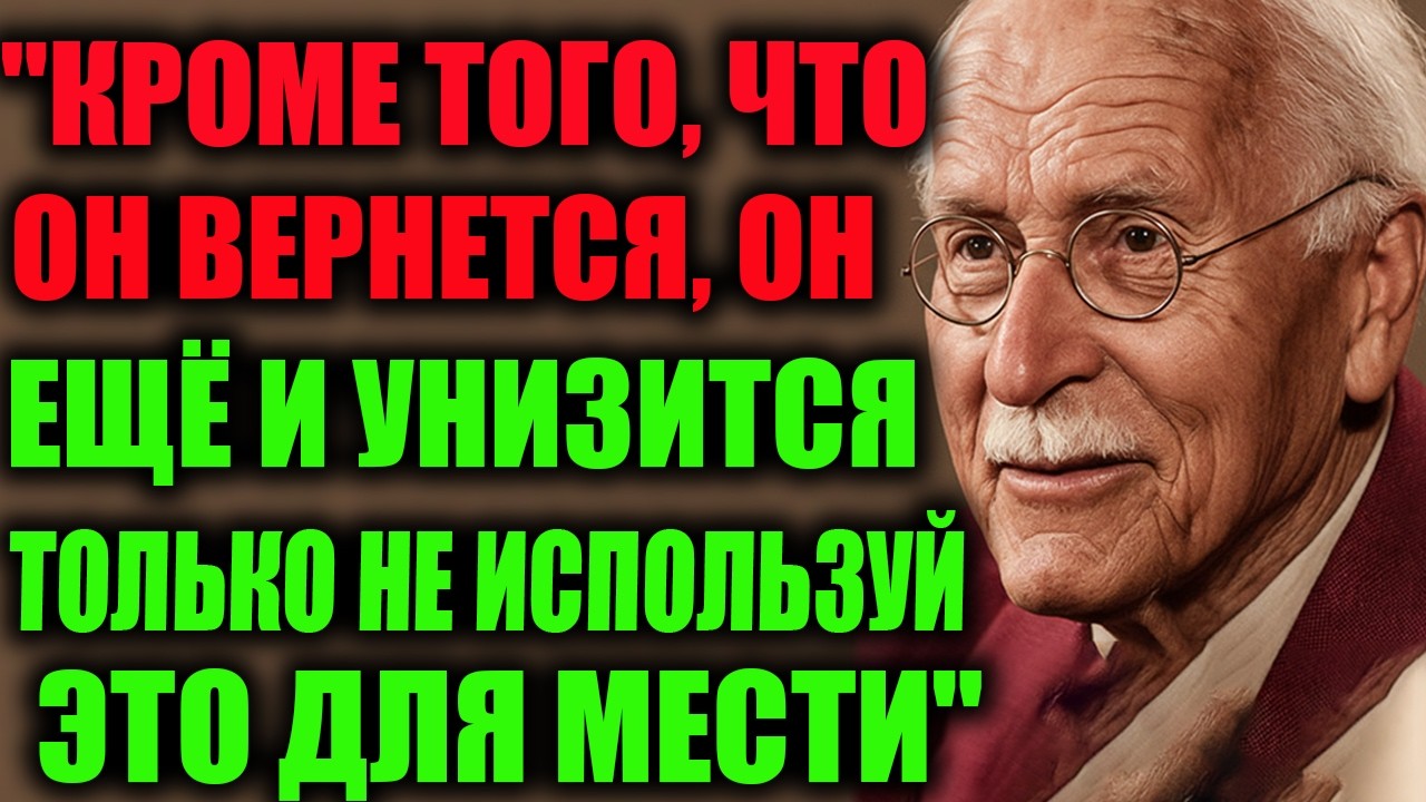 Как сделать так, чтобы бывший думал о тебе днём и ночью | Карл Юнг