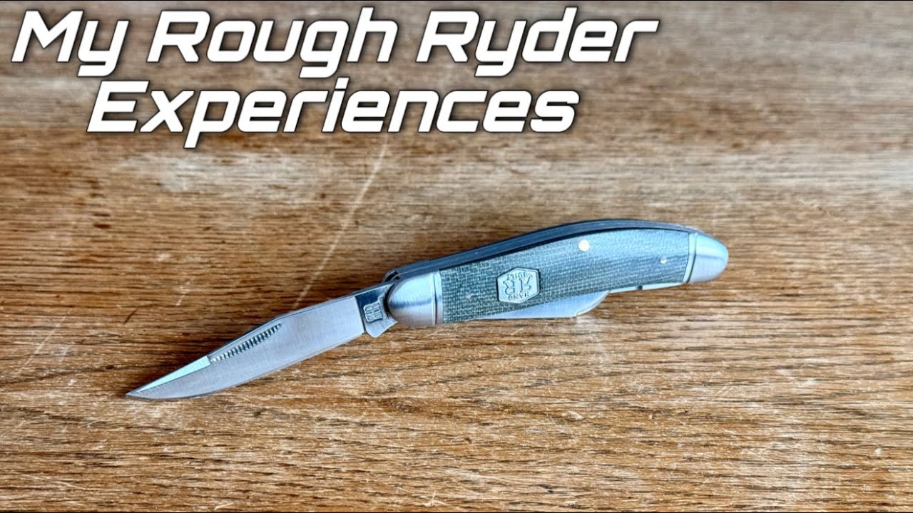 My Rough Ryder Experiences - Rough Ryder RR1991 Sowbelly Green Micarta