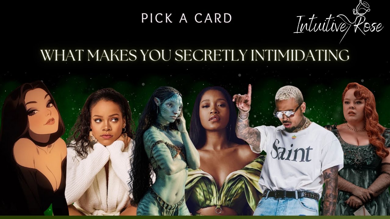 WHAT IS SECRETLY INTIMIDATING ABOUT YOU **Pick A Card** 💗🤞🏽😳💖🧏🏽‍♀️🌟🌸👑🍉😍🌹✨