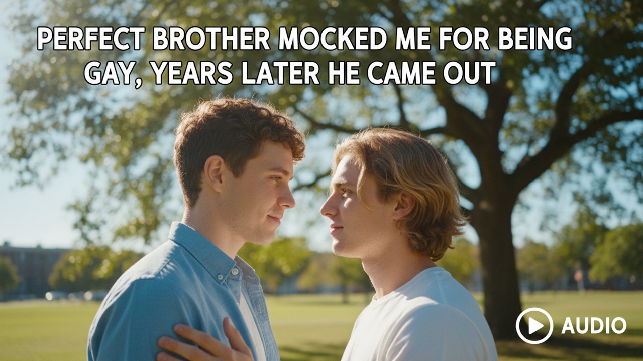 Perfect Brother Mocked Me for Being Gay, Years Later He Came Out
