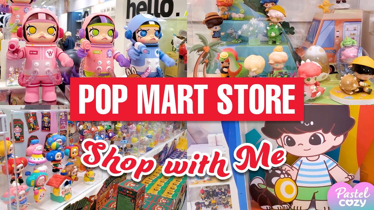 POP MART USA Store ~ Shop With Me! Vlog + Blind Box Haul - DIMOO, SUSUMI, Cookie