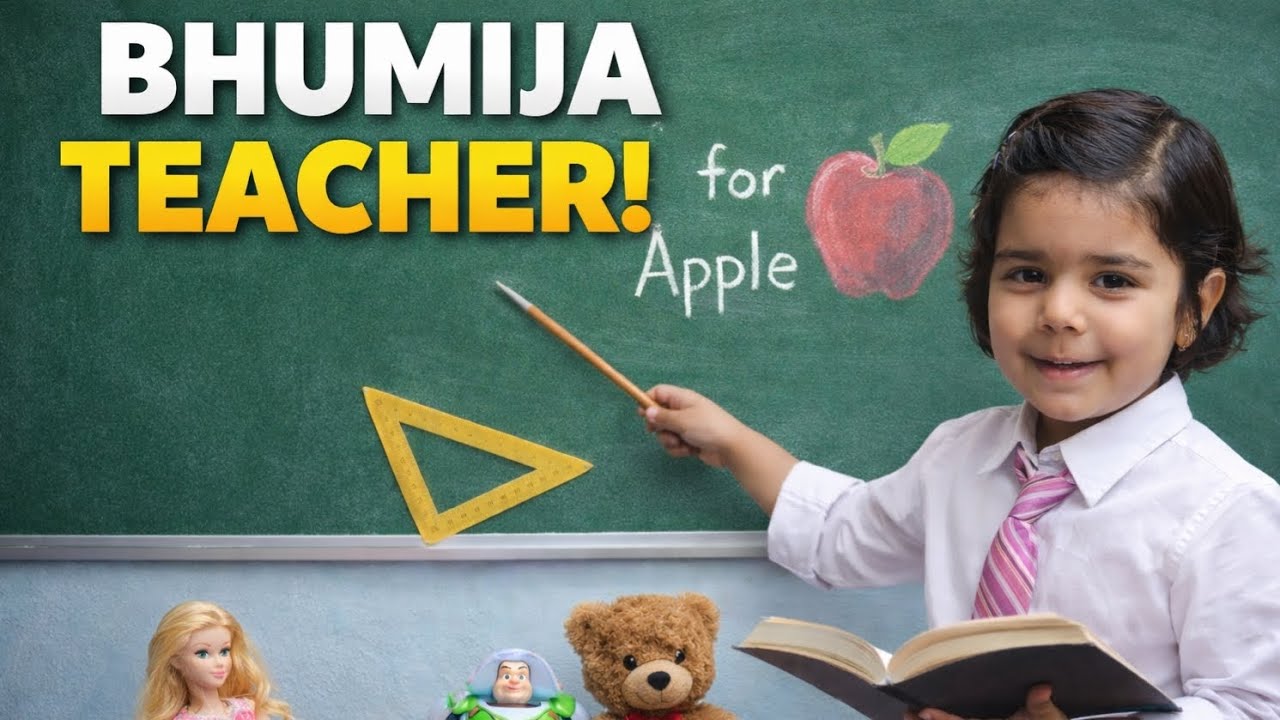  Vlog #40 Aaj Bhumija Bani Meri Teacher 👩‍🏫😂 | Papa Ko Padhaya! 