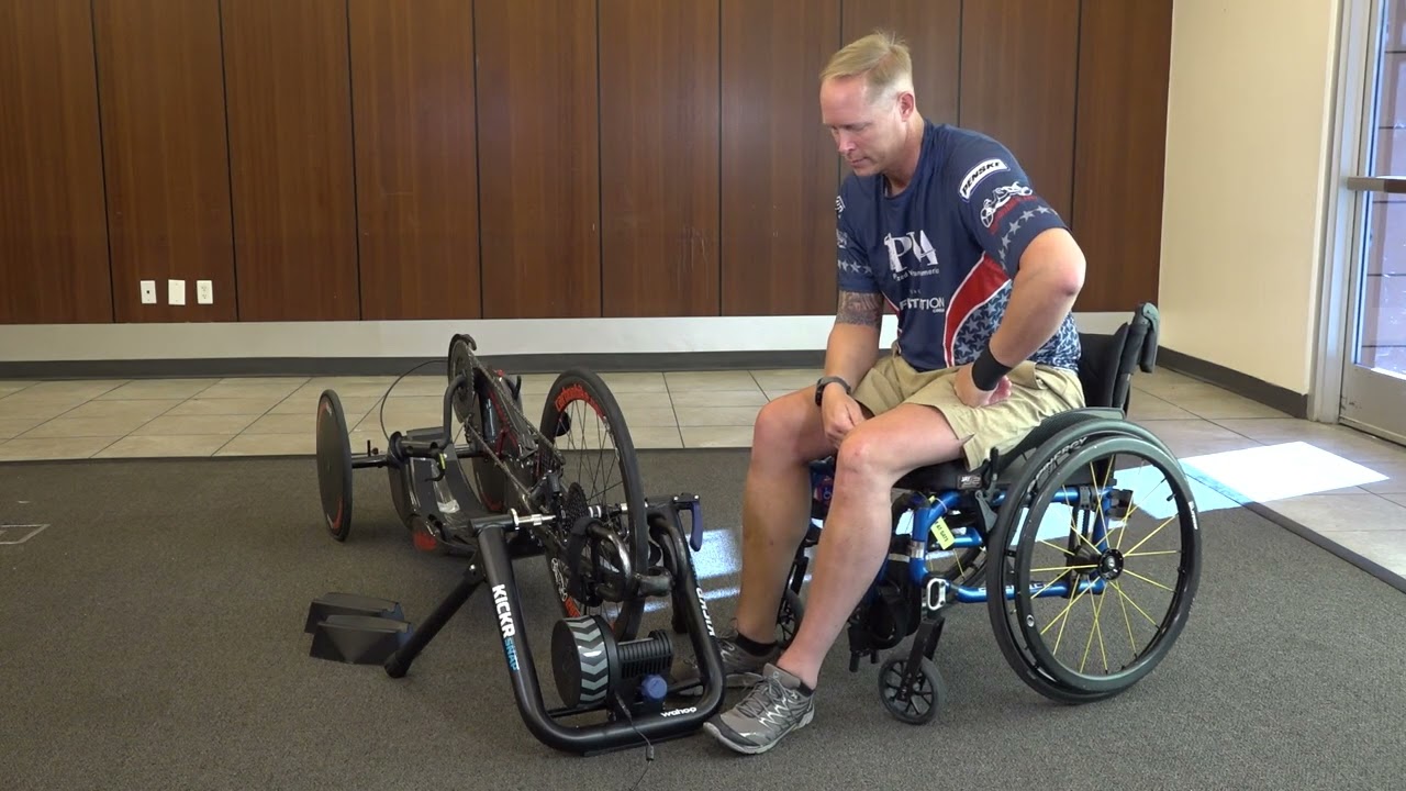 PVA Handcycle Set Up