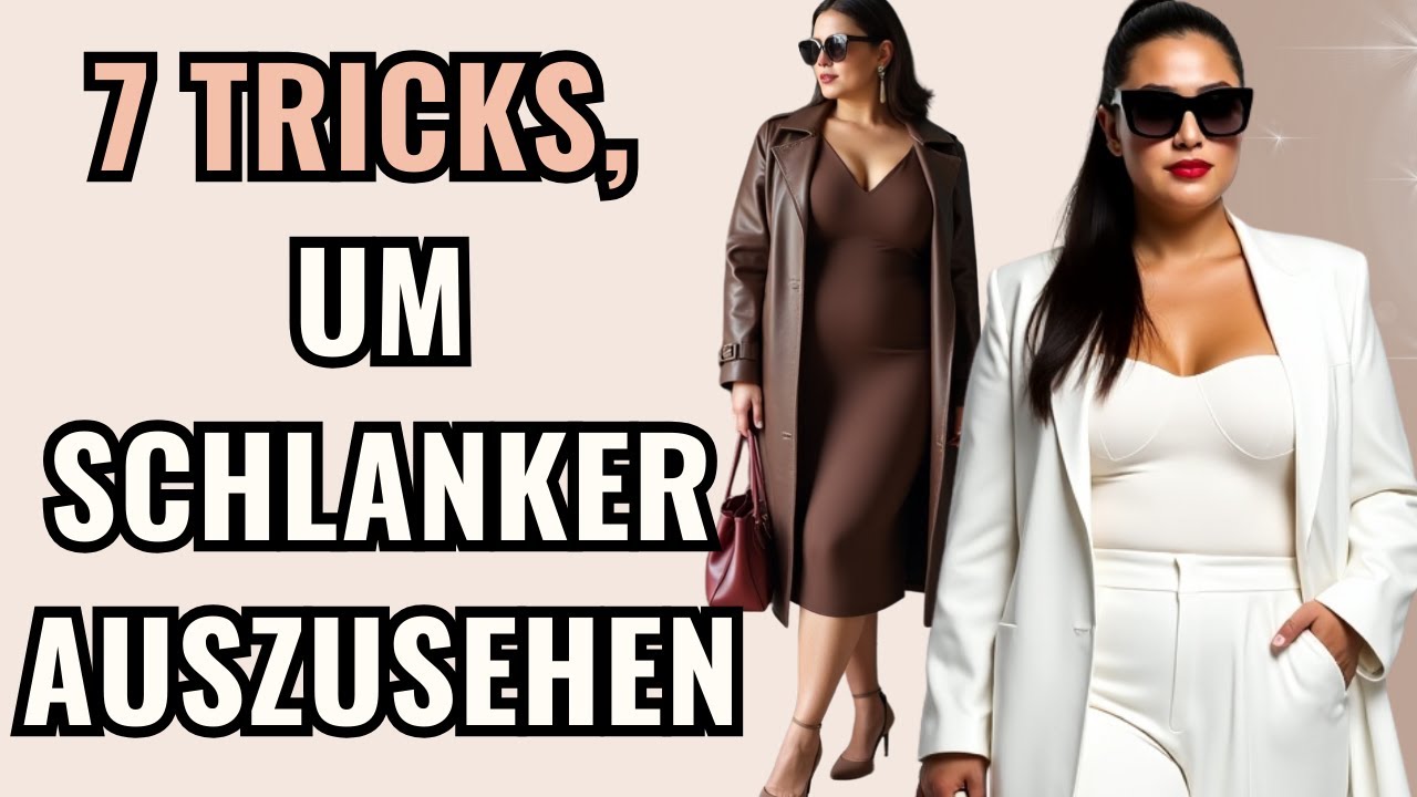 Wie Man Schlanker Aussieht : 7 Modetricks f&uuml;r Frauen in Gro&szlig;en Gr&ouml;&szlig;en