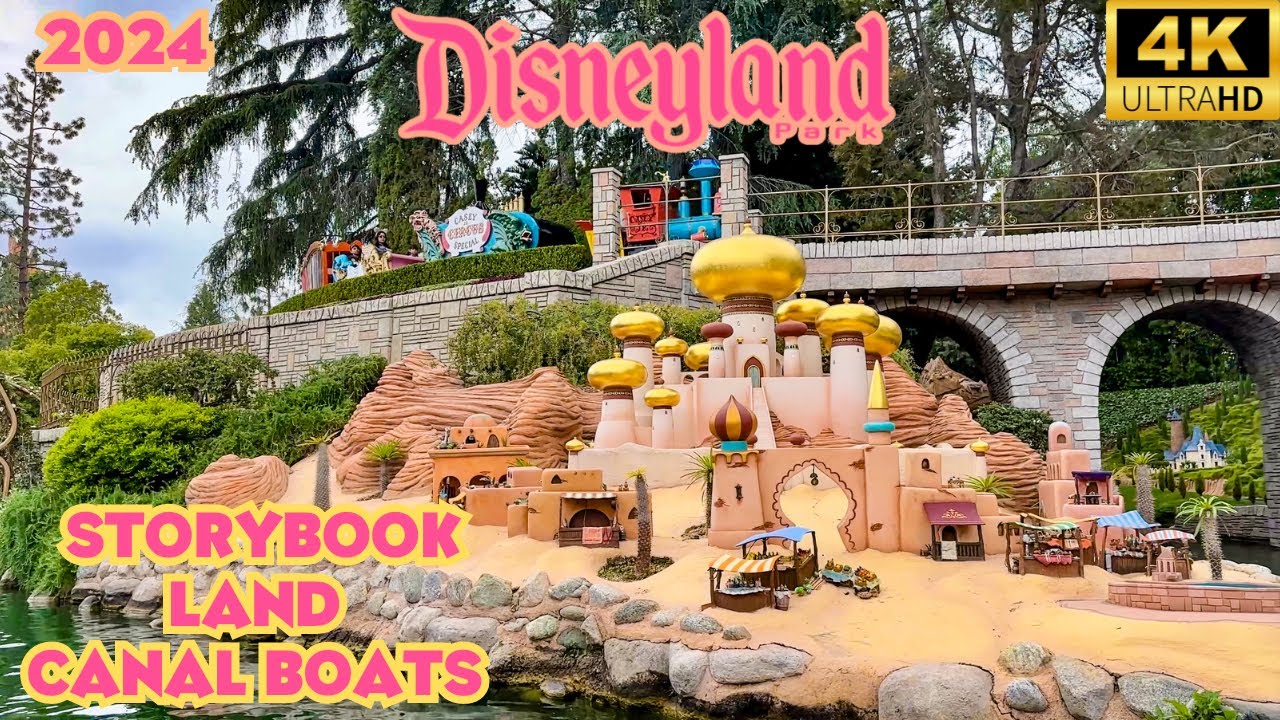 Storybook Land Canal Boats POV-Disneyland Rides 2024 in 4K