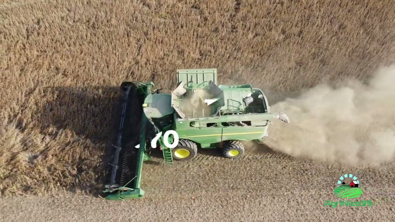 Recolte soja 2022 John Deere S770i