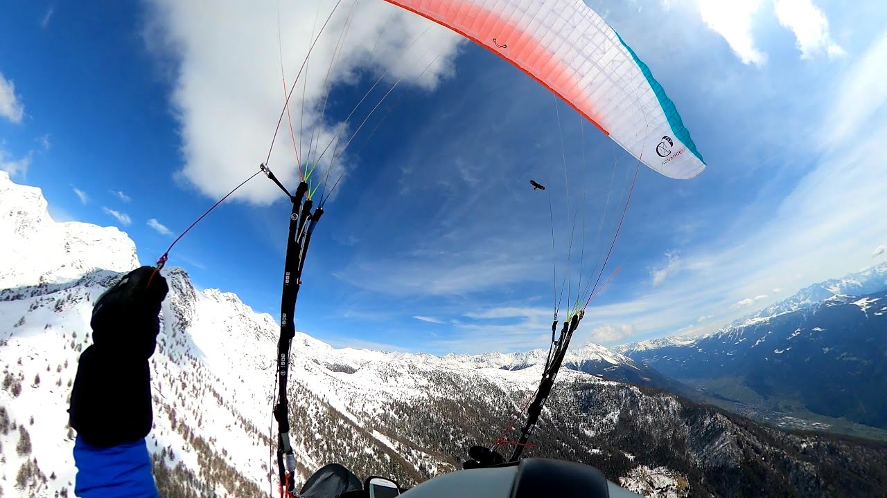 Paragliding Cross Country Nemina (Valtellina) 17/04/2021