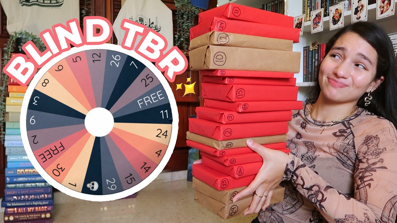 i let a random wheel pick my JUNE TBR 📖📚 BLIND TBR challenge