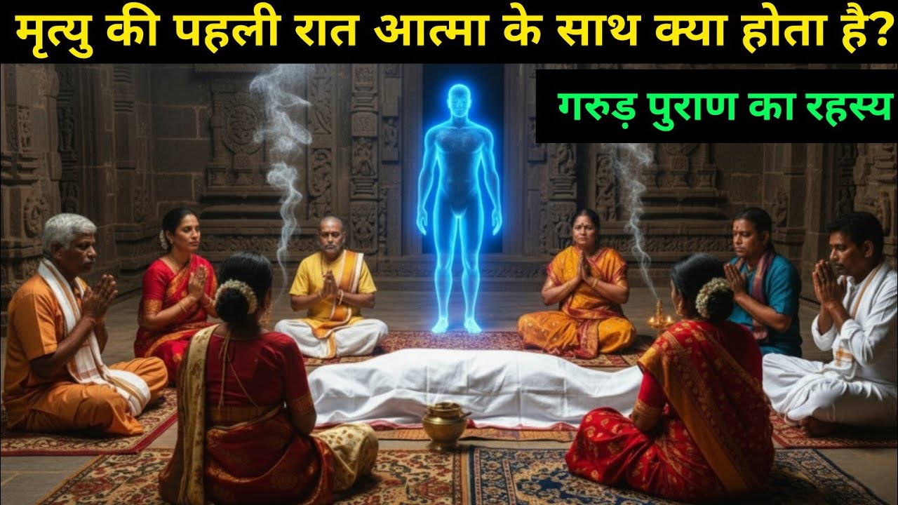 मृत्यु के बाद आत्मा की पहली रात | गरुड़ पुराण का रहस्य | आत्मा के 24 घंटे