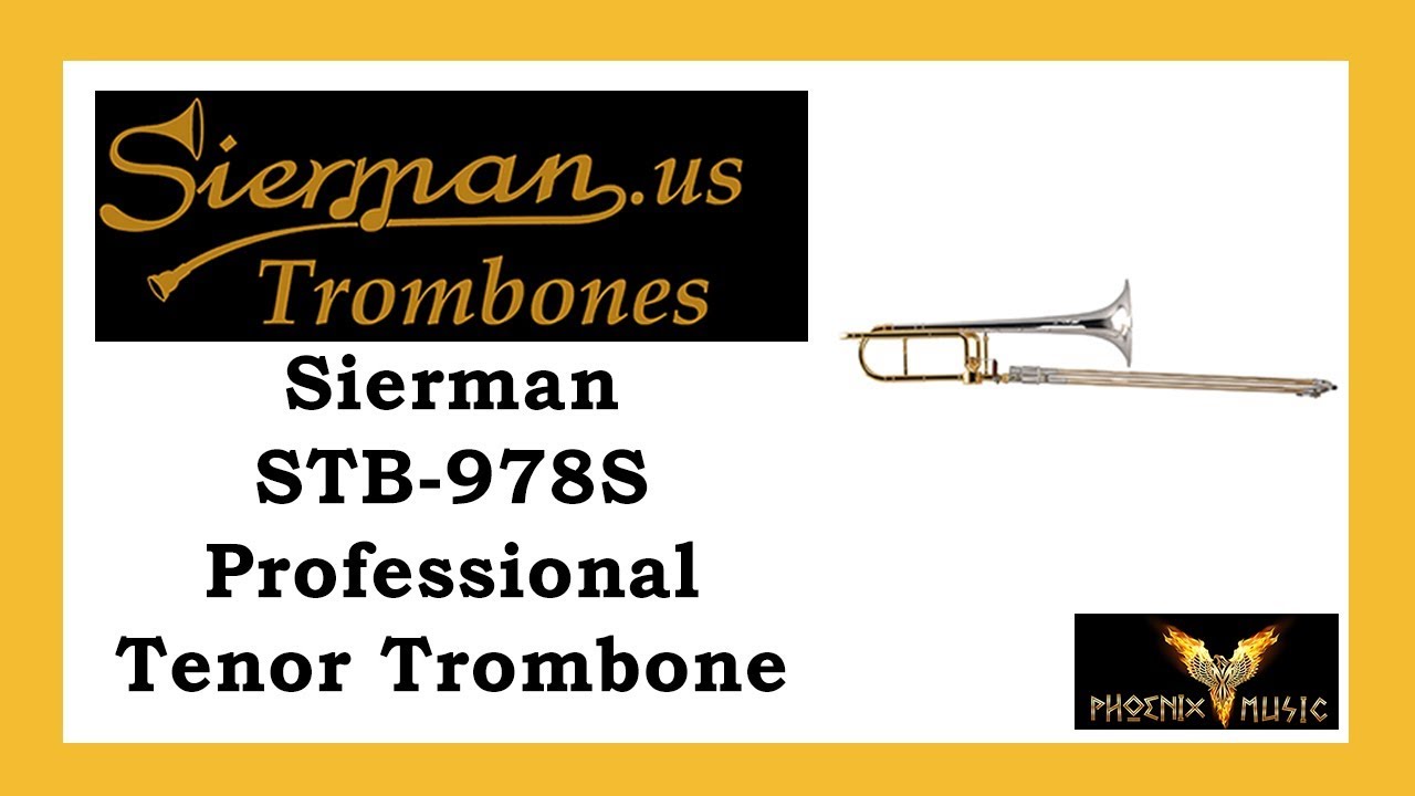 Test Playing Sierman STB 978S Professional Tenor Trombone at ITF 2018