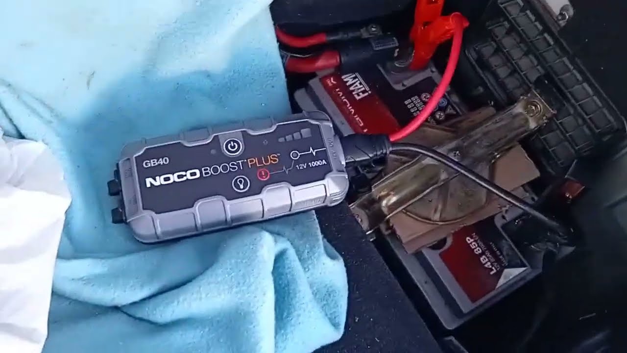Testing NOCO GB40 Battery Booster Jump Starter /Тестирование пускового устройства NOCO GB40