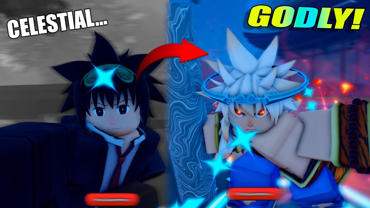 MEU PRIMEIRO GODLY NO ANIME LAST... JIN MORI MUITO ROUBADO!! ROBLOX