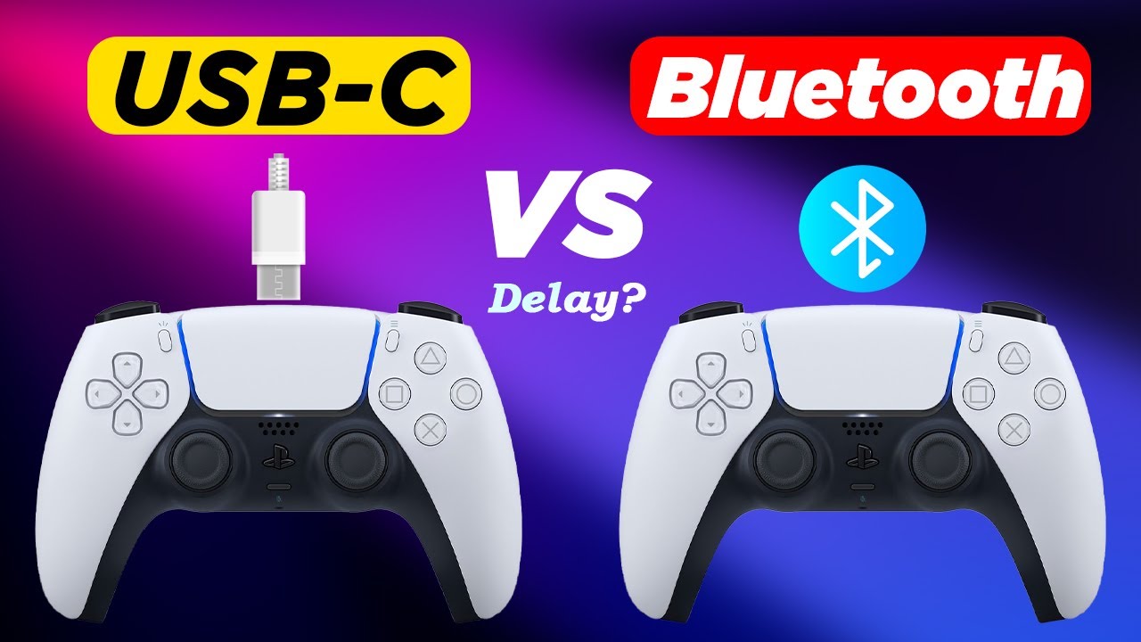 USB против Bluetooth (задержка DualSense PS5) — 120 Гц | 60 Гц