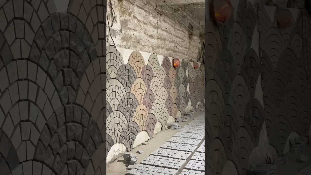 Experience the Benefits of Cobblestone on Mesh #Cobblestone #OutdoorDesign #Landscaping
