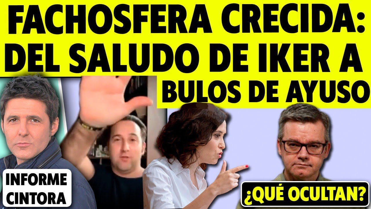 IKER JIMÉNEZ SALUDA EN MODO FACHOSFERA, ZASCA DE ÉVOLE A MIGUEL ÁNGEL RODRÍGUEZ, DESMONTANDO A AYUSO